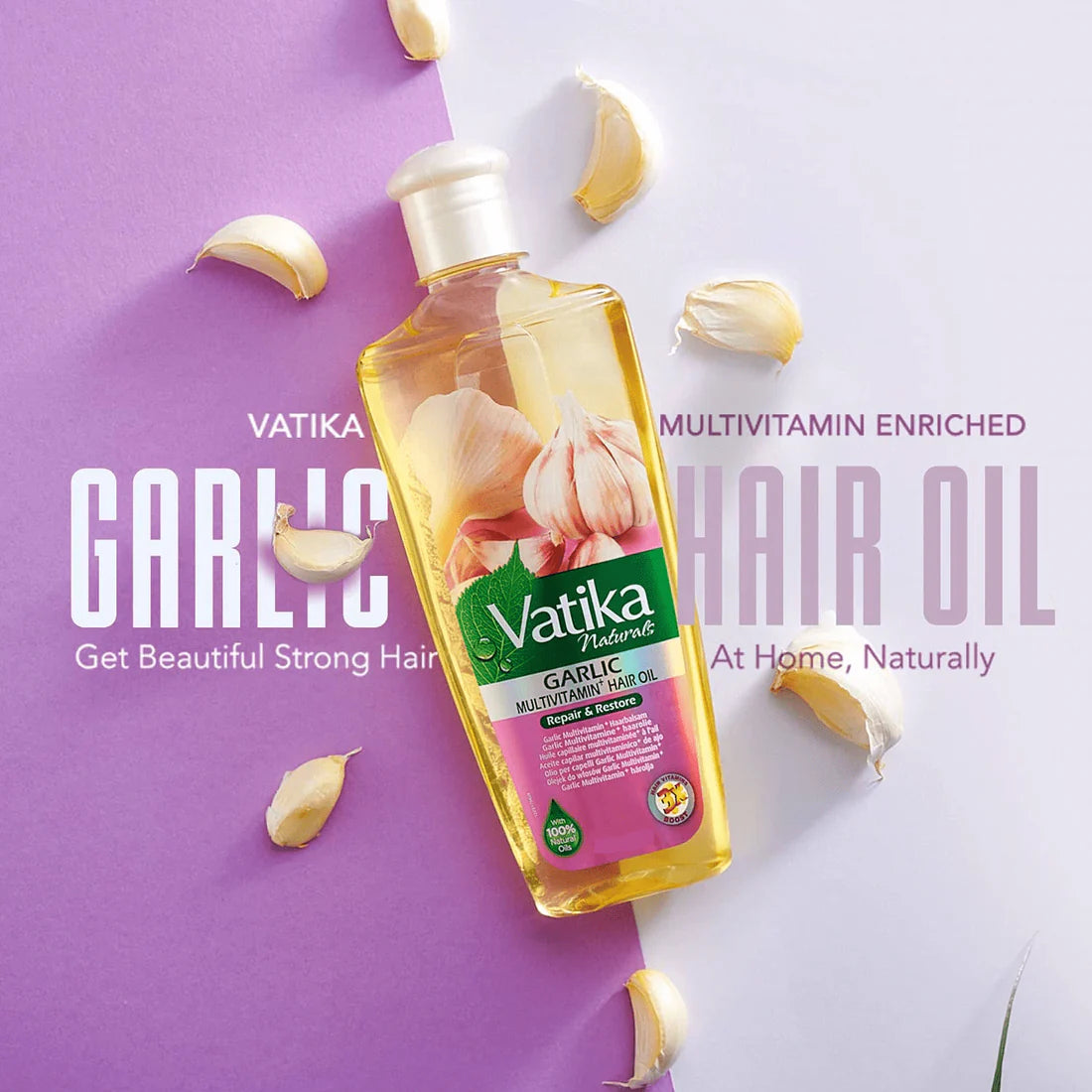 Garlic Enriched Hair Oil